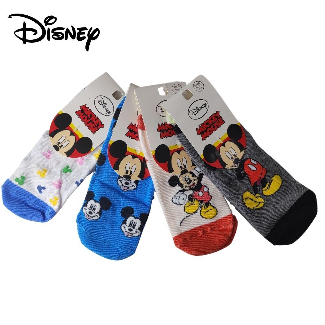 SOQUETE INFANTIL ESTAMPA MICKEY MOUSE TALLE 2